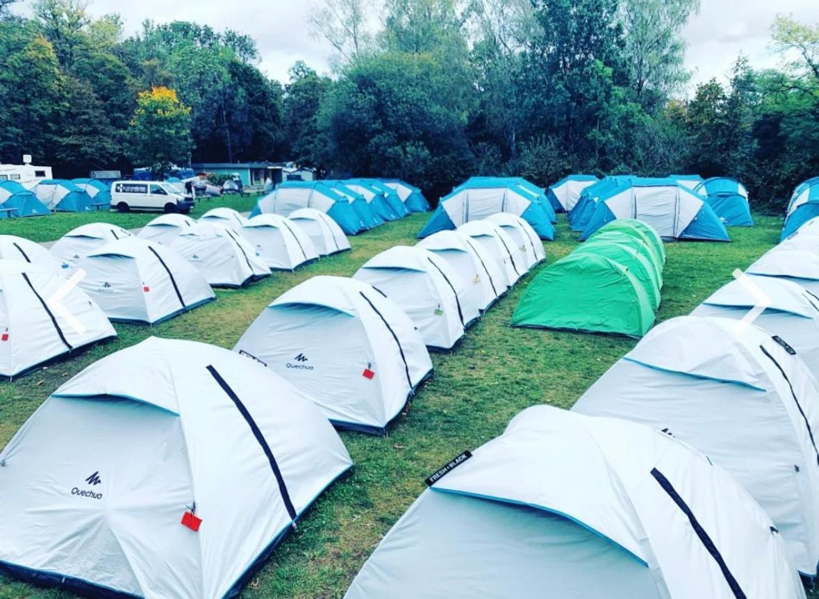 Allyouneed Oktoberfest Camping München Eksteriør billede